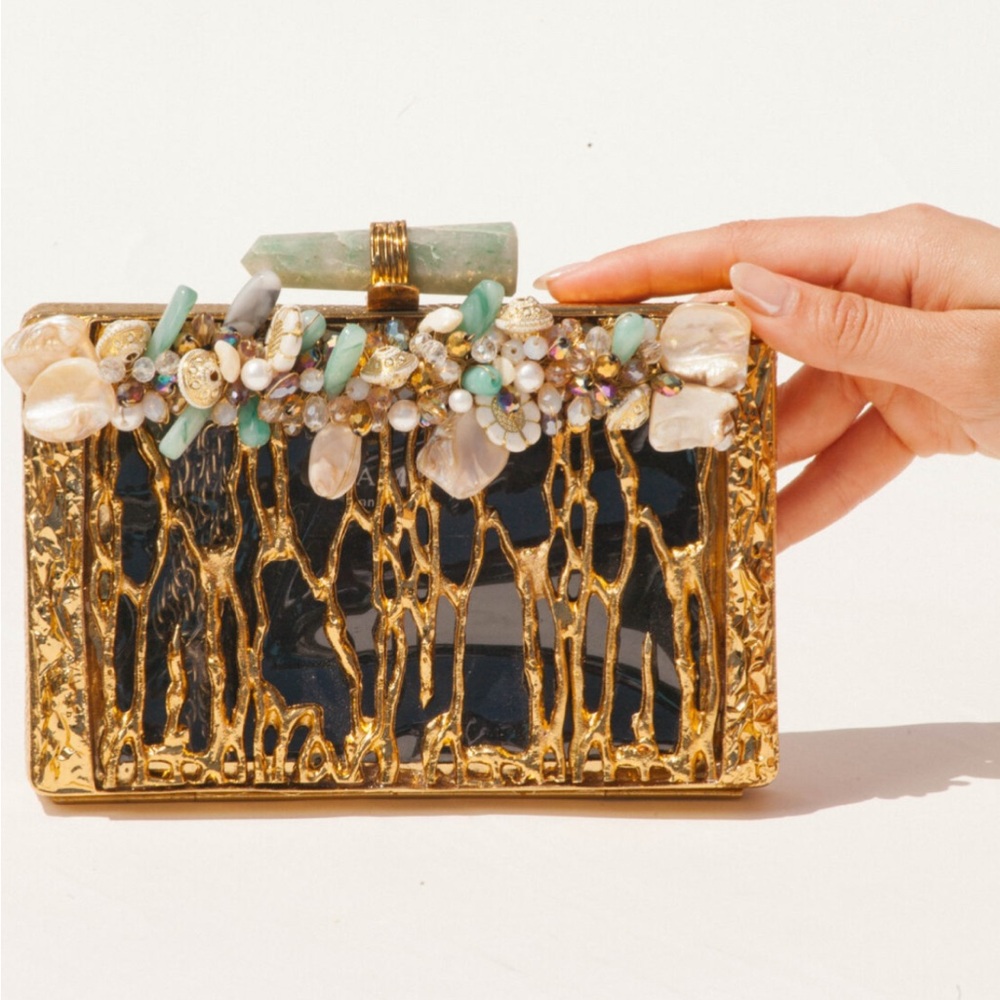RAMLA • ZEINA CLUTCH, NWT